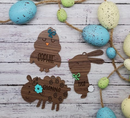 Personalized Easter Basket Tags