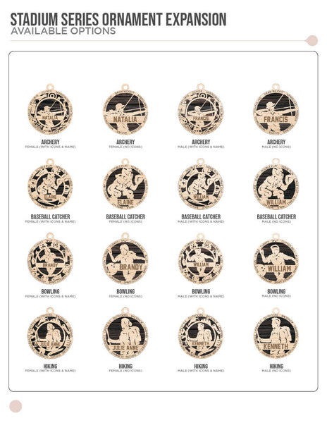 Stadium Series Sport Ornaments Part 2