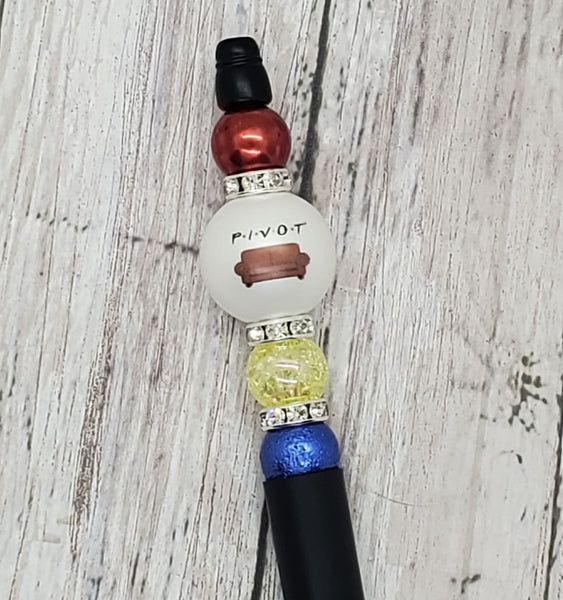 Friends Themed Beaded Pen