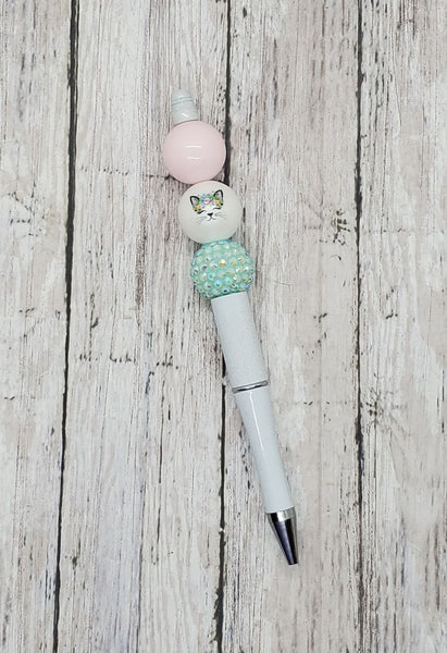 Beaded Cat Pen (Multiple Styles)
