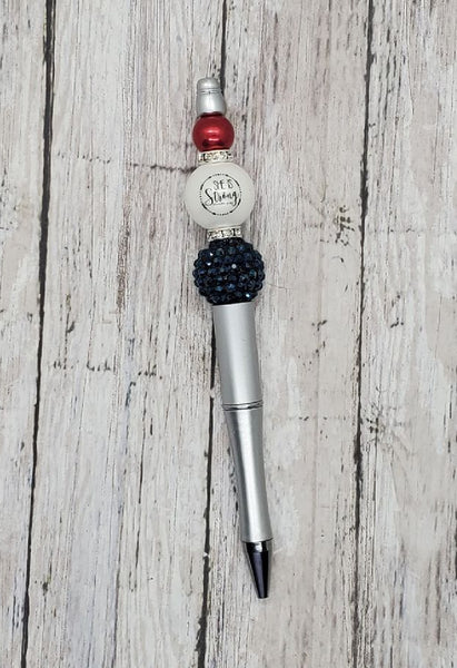 Columbia Inspired Beaded Pen