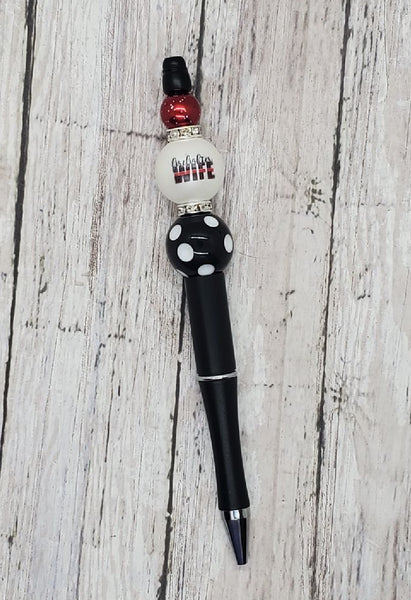 Firefighter Wife Beaded Pen