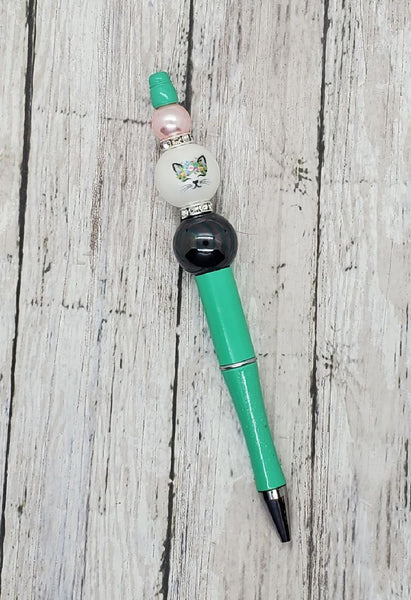 Beaded Cat Pen (Multiple Styles)