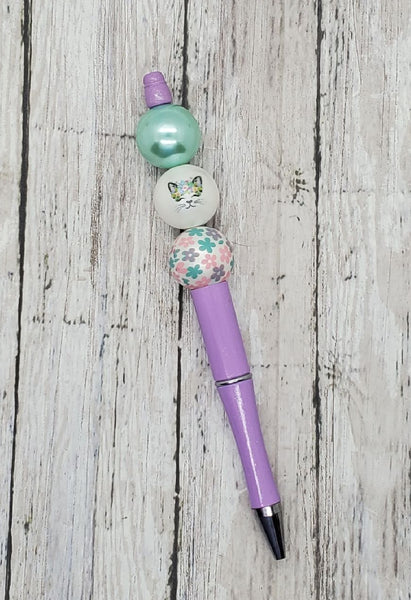 Beaded Cat Pen (Multiple Styles)