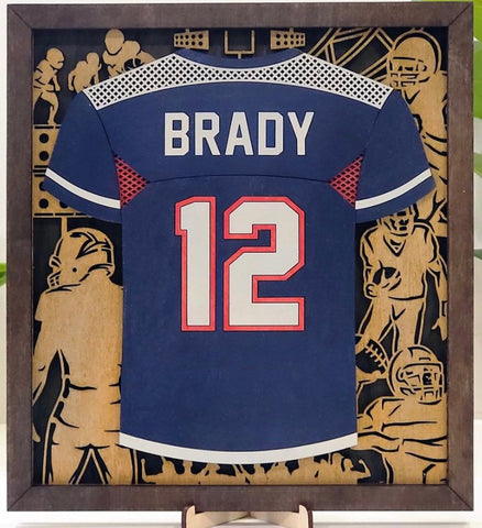 Personalized Football Plaque