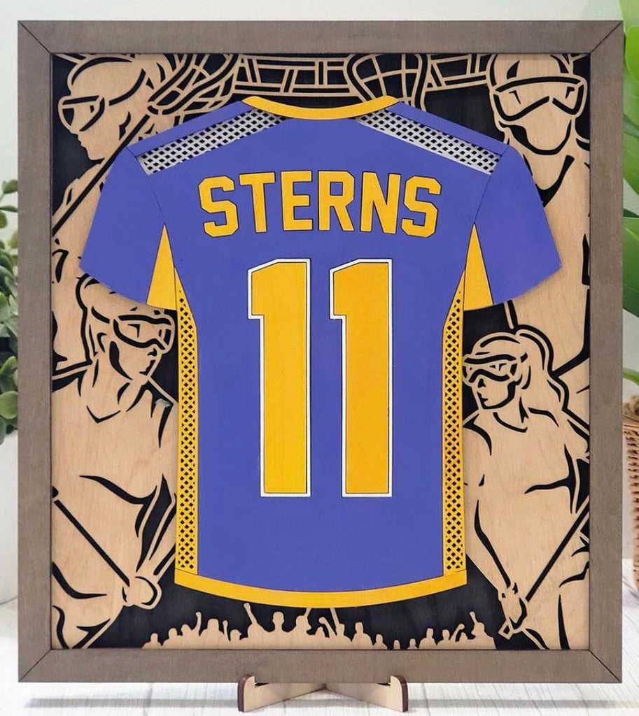 Personalized Lacrosse Plaque