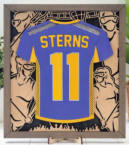 Personalized Lacrosse Plaque