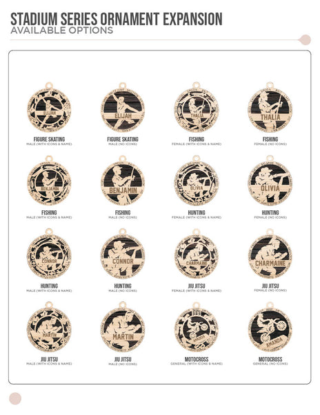 Stadium Series Sport Ornaments Part 2