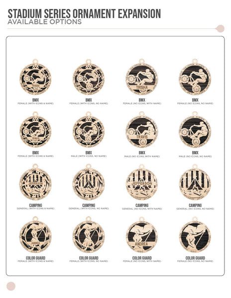 Stadium Series Sport Ornaments Part 3