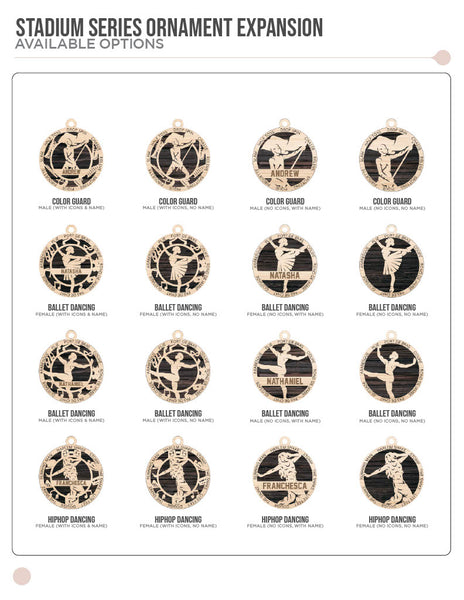 Stadium Series Sport Ornaments Part 3