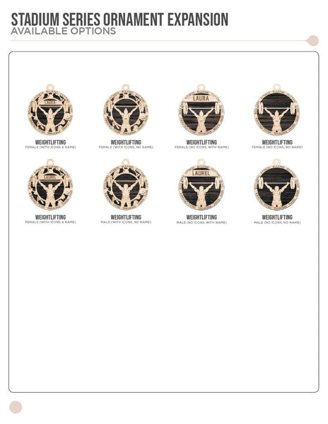 Stadium Series Sport Ornaments Part 2