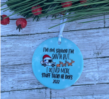 Postal Worker Ornament