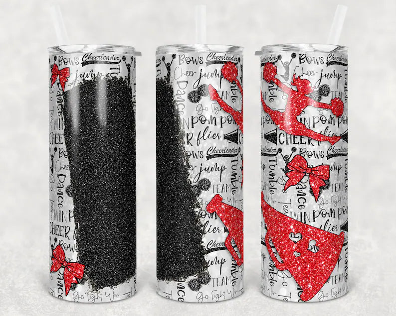 Personalized Cheer 20oz Tumbler