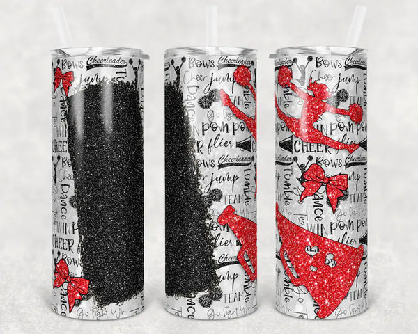 Personalized Cheer 20oz Tumbler