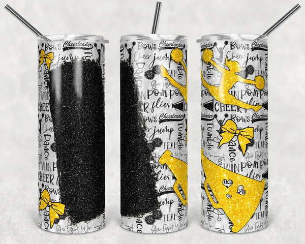 Personalized Cheer 20oz Tumbler