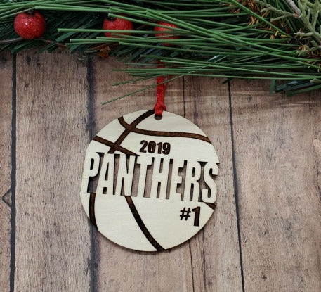 Personalized Sports Ornament