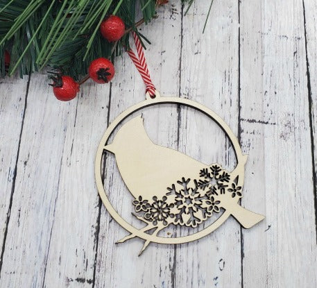 Cardinal Ornament - Personalization Available