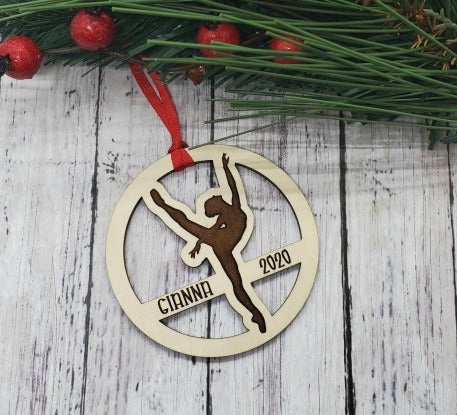 Personalized Dance Ornament