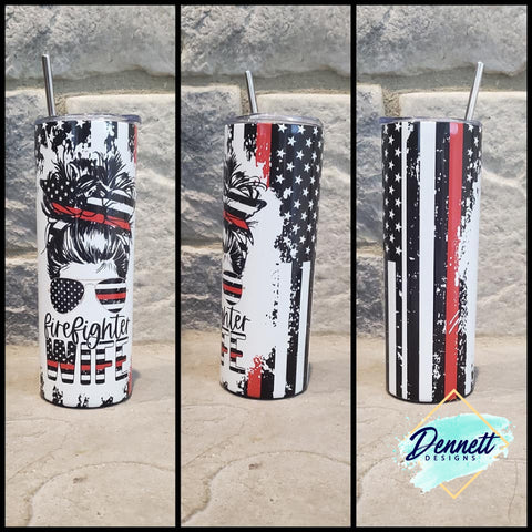 Fire Wife 20oz Tumbler