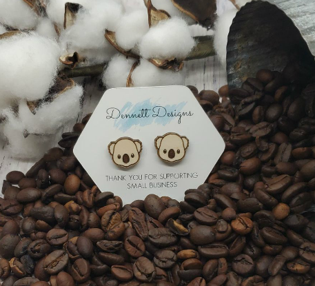 Koala Bear Earrings