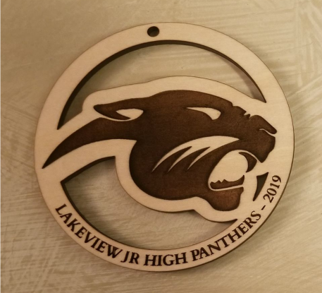 School Pride Ornaments (Multiple Options Available)