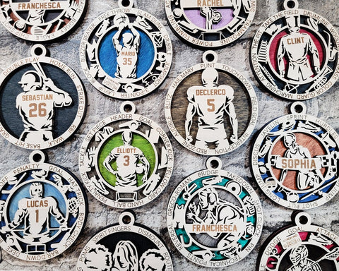 Stadium Series Sport Ornaments