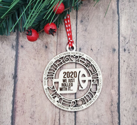 We Just Rolled With It Ornament