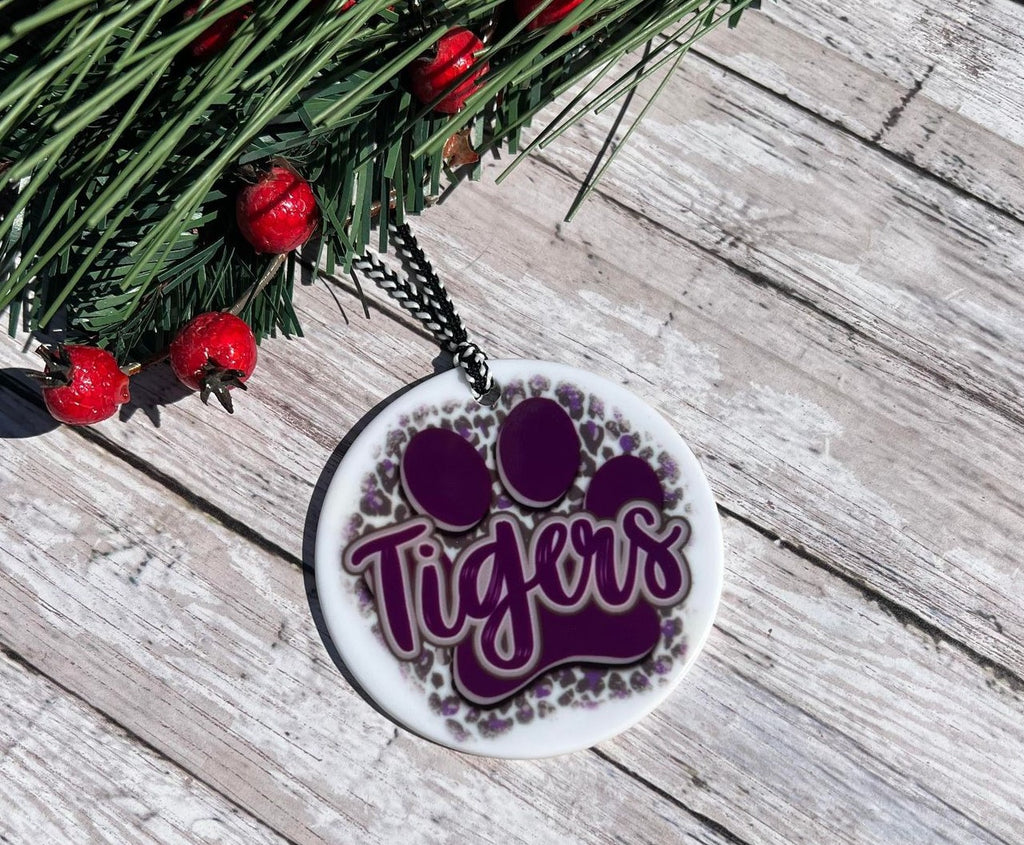 Tigers School Ornament