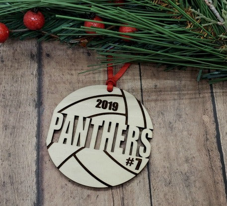 Personalized Sports Ornament