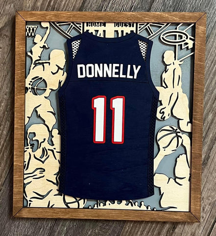 Personalized Basketball Plaque