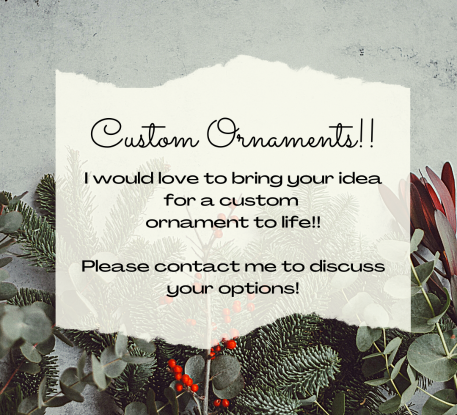 Custom Ornament Quote