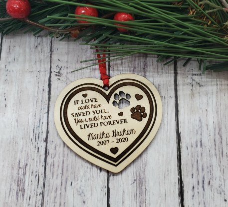 Pet Remembrance Ornament