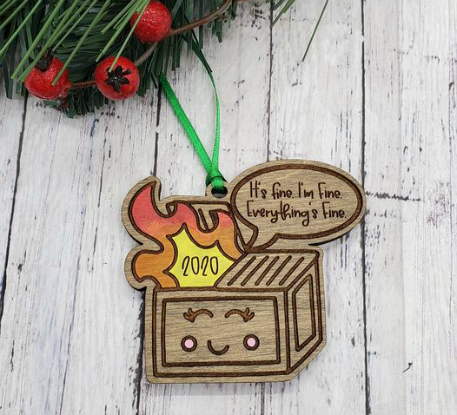 2020 "I'm Fine" Ornament